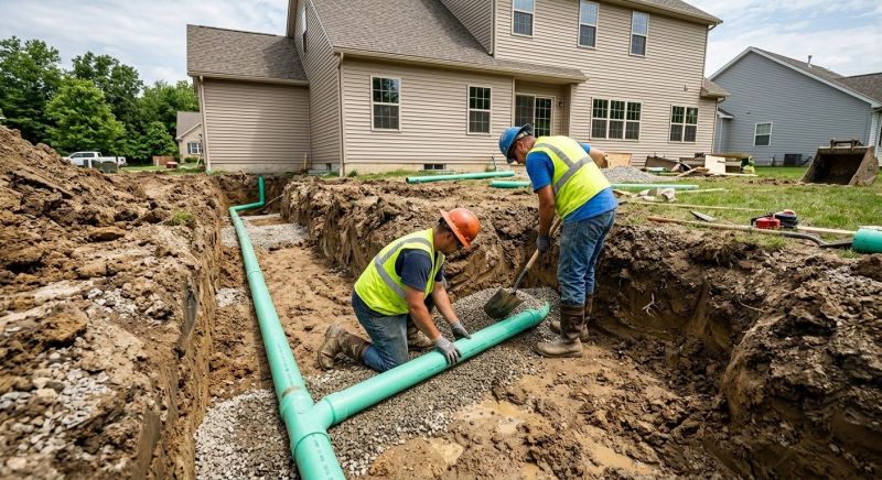 Water Drainage Installation in Tuscaloosa, AL