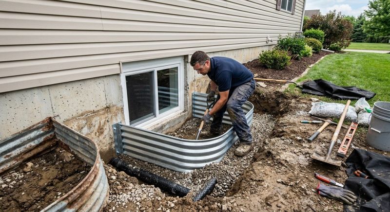 Window Well Waterproofing in Denver County, CO