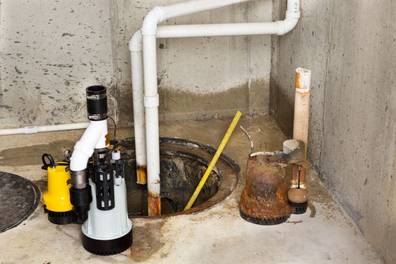 Basement Drainage Installation in Providence, RI