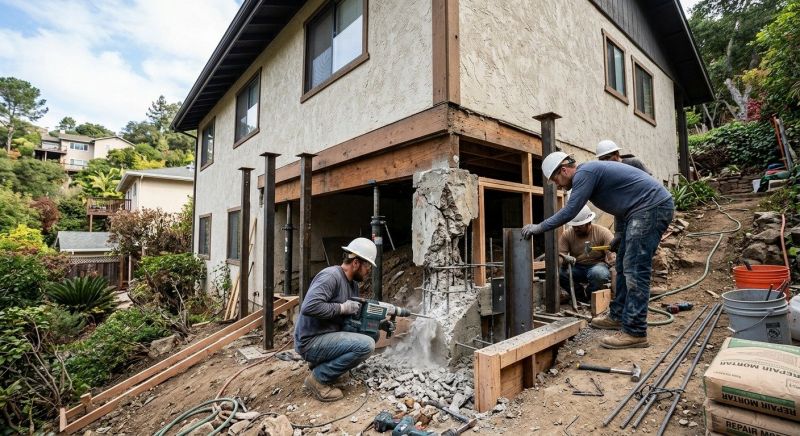 Commercial Foundation Repair in Columbus, OH