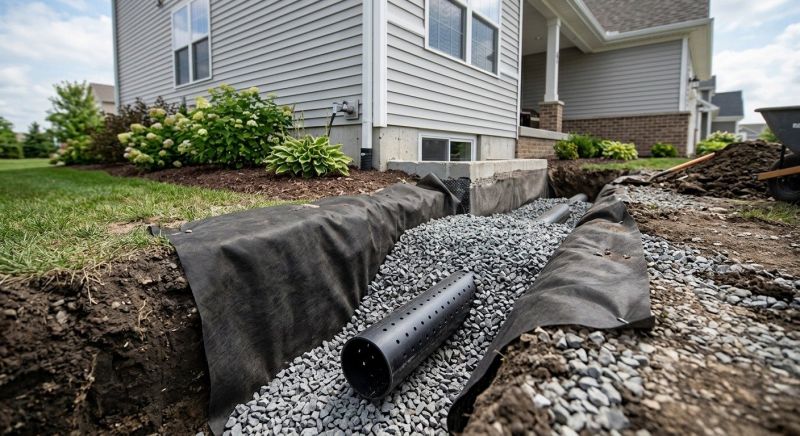 Foundation Drain Replacement in Tuscaloosa, AL