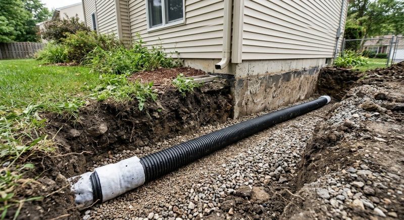Foundation Drain Replacement in Birmingham, AL