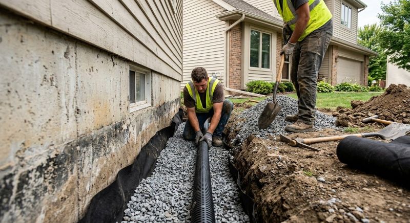 French Ditch Installation in Birmingham, AL