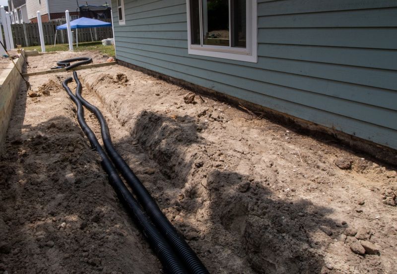 French Ditch Installation in Tuscaloosa, AL