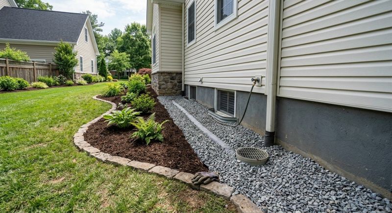 French Drain Clearing in Birmingham, AL