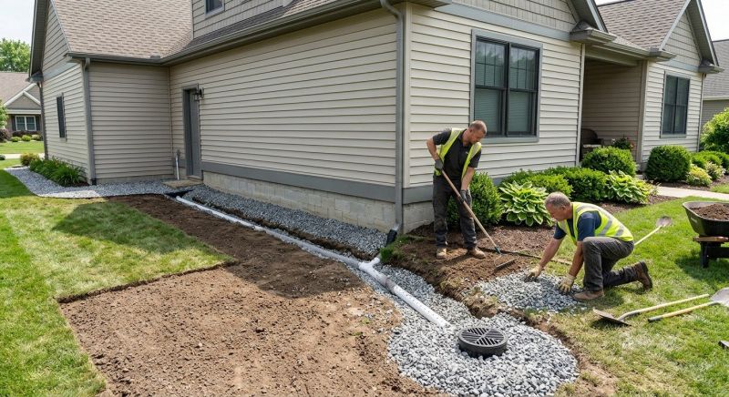 French Drain Replacement in Birmingham, AL