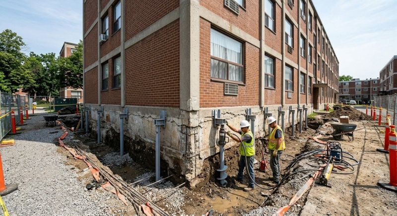 Helical Piers Installation in Tampa, FL