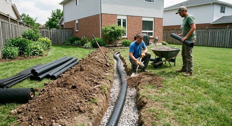 Lawn Drainage in Birmingham, AL