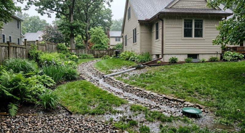 Muddy Yard Drainage in Birmingham, AL