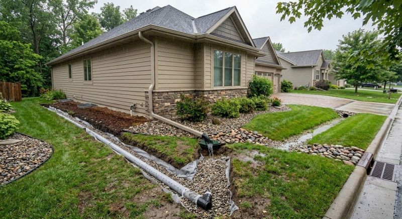 Residential Landscape Drainage in Birmingham, AL