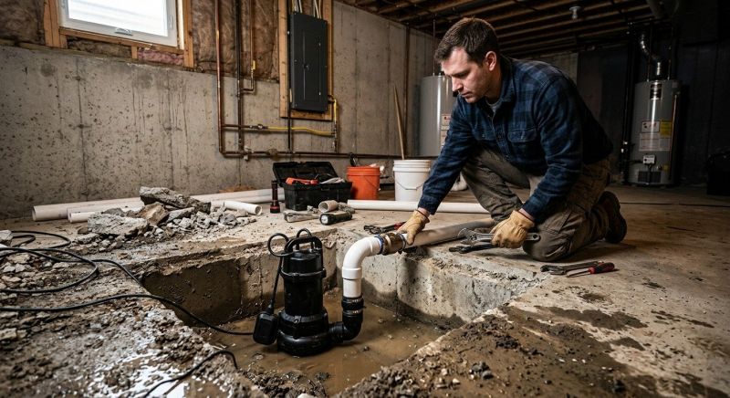 Sump Pump Installation in Mobile, AL