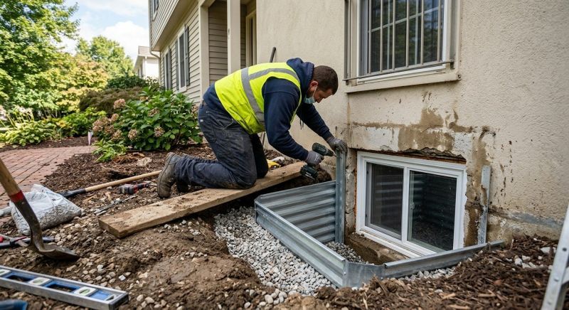 Window Well Installation in Conroe, TX