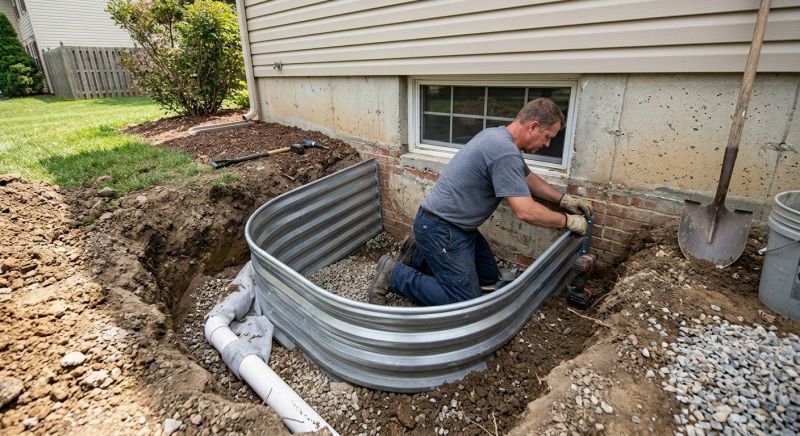 Window Well Service in Overland Park, KS