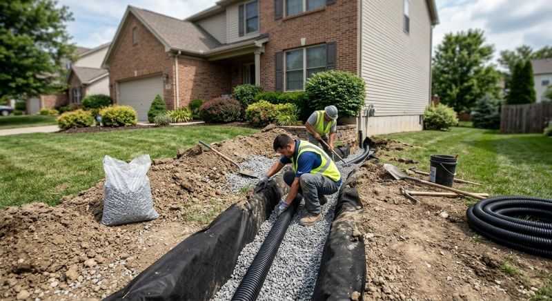 Yard Drain Installation in Tuscaloosa, AL